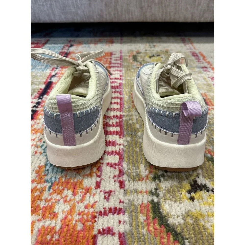 Nicole Miller Brita‎ Multi Color Platform Sneakers | New Spring Color | NWOB 9